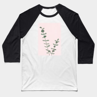 Modern Eucalyptus Art Print Baseball T-Shirt